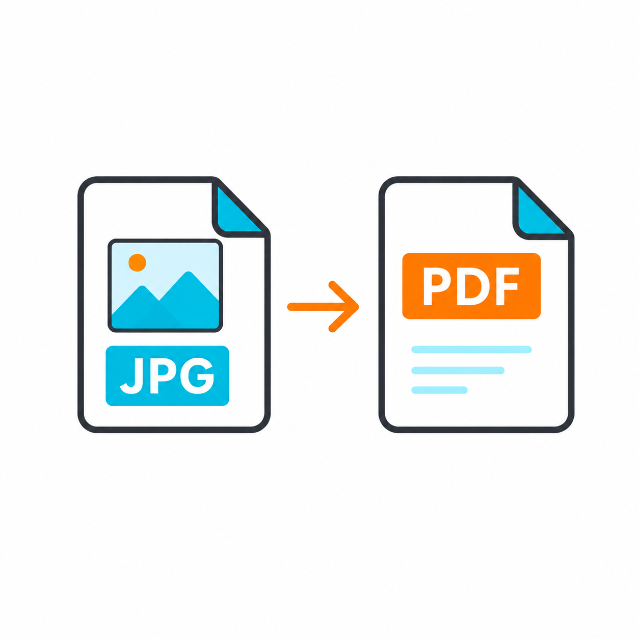 Convert JPG to PDF