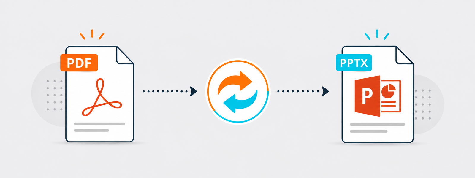 PDF to PowerPoint لتحويل محتوى PDF إلى عرض تقديمي قابل للمراجعة