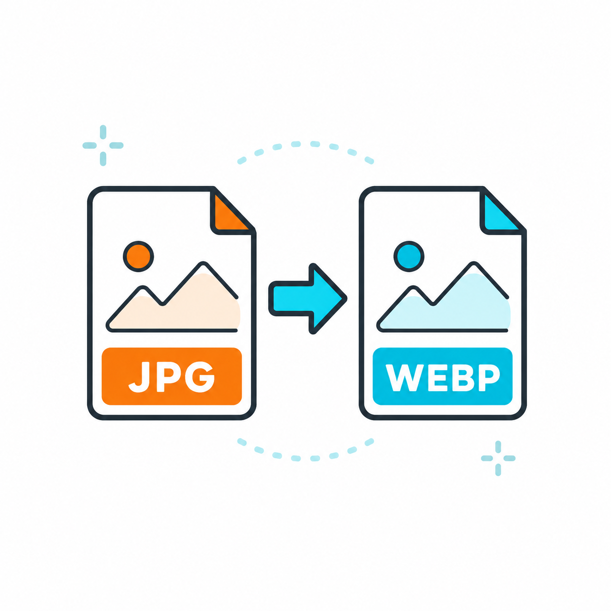 تحويل JPG إلى WebP
