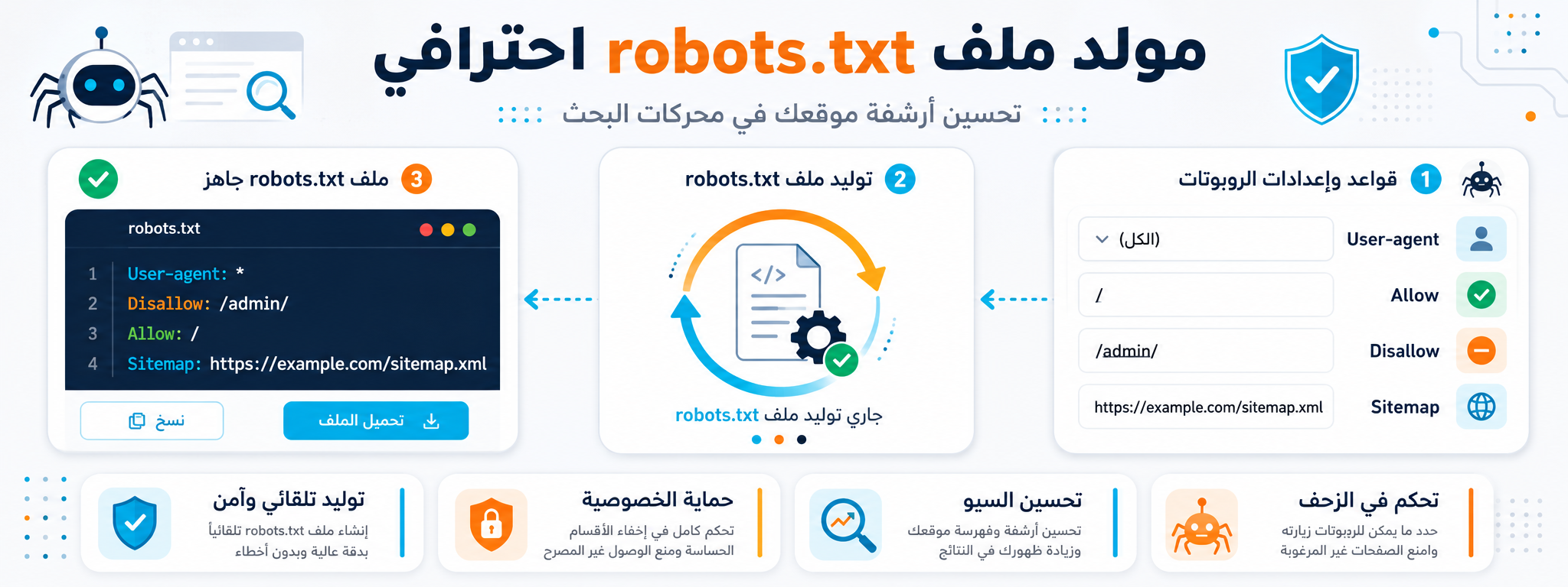 مولد Robots.txt