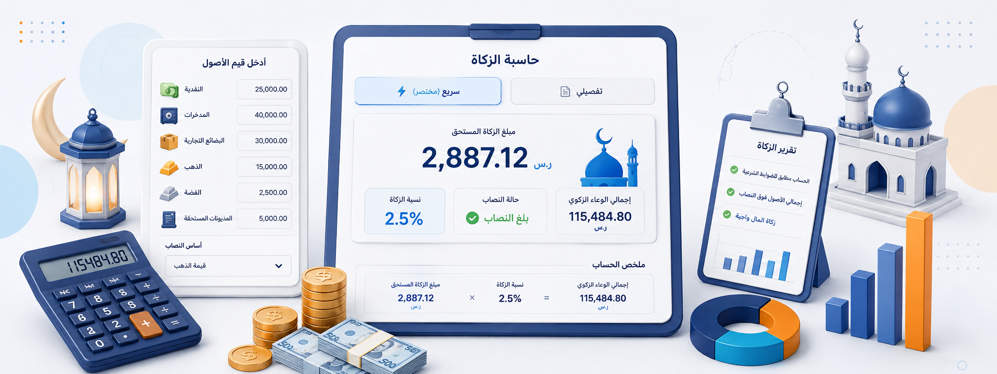 حاسبة الزكاة