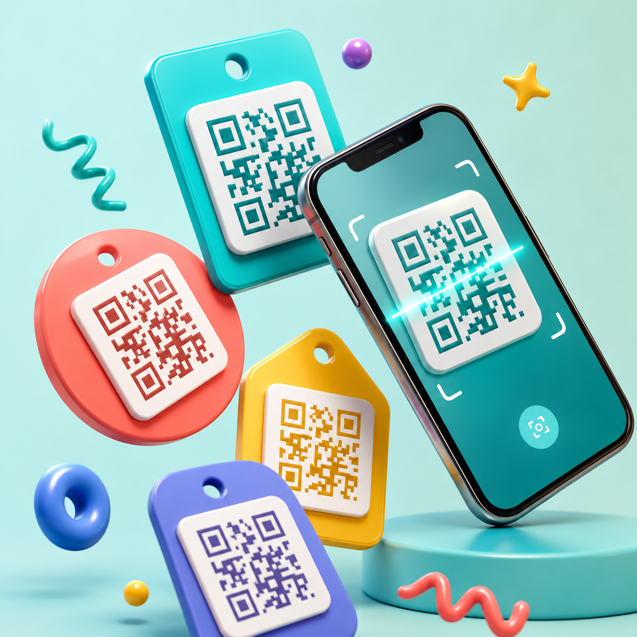 تخصيص ألوان وإطار ونقاط وشعار QR Code مع الحفاظ على سهولة المسح